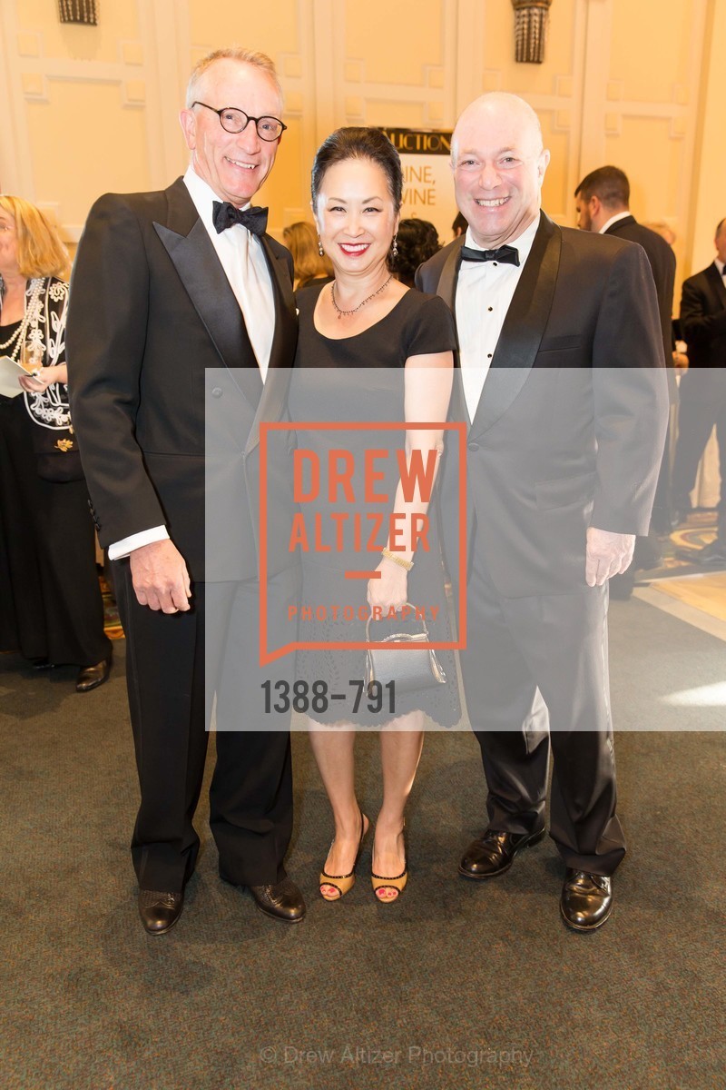 David Wessel, Mikyong Wessle, John Rothmann, SAN FRANCISCO HERITAGE Soiree 2015, US, April 19th, 2015, Photo #1388-791 David Wessel, Mikyong Wessle, John Rothmann, Photo #1388-791