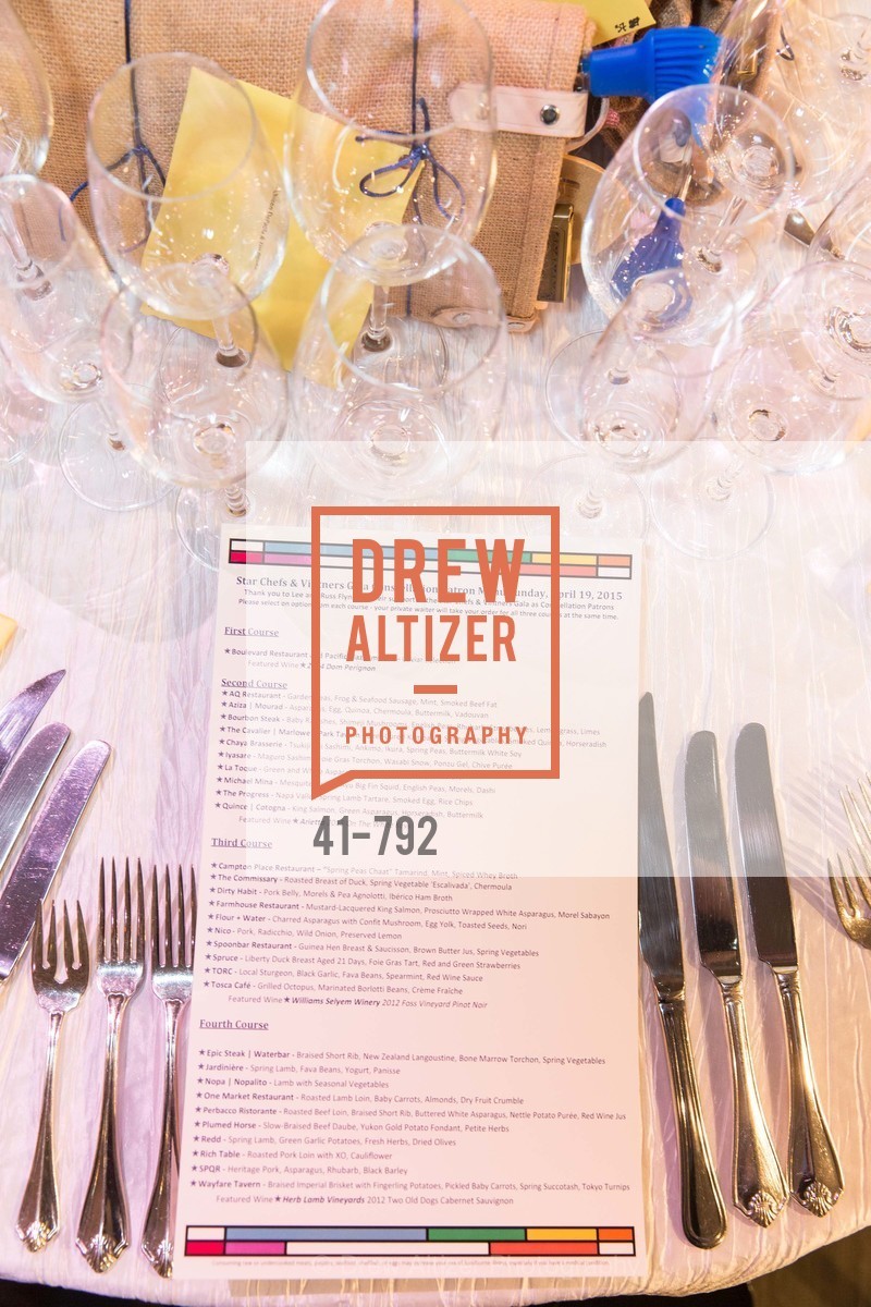 Atmosphere, MEALS ON WHEELS OF SAN FRANCISCO'S 28th Annual Star Chefs and Vintners Gala, US, April 20th, 2015,Drew Altizer, Drew Altizer Photography, full-service agency, private events, San Francisco photographer, photographer california