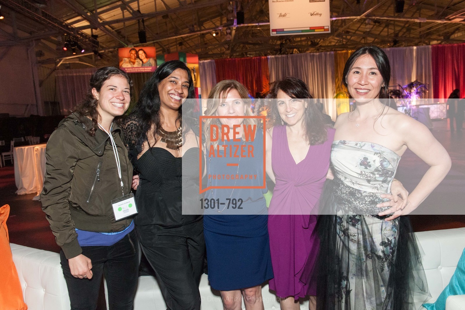 Danielle Goldberg, Neetha Iyer, Jan Busch, Deb Flazer, Vivien Thorp, MEALS ON WHEELS OF SAN FRANCISCO'S 28th Annual Star Chefs and Vintners Gala, US, April 20th, 2015,Drew Altizer, Drew Altizer Photography, full-service agency, private events, San Francisco photographer, photographer california