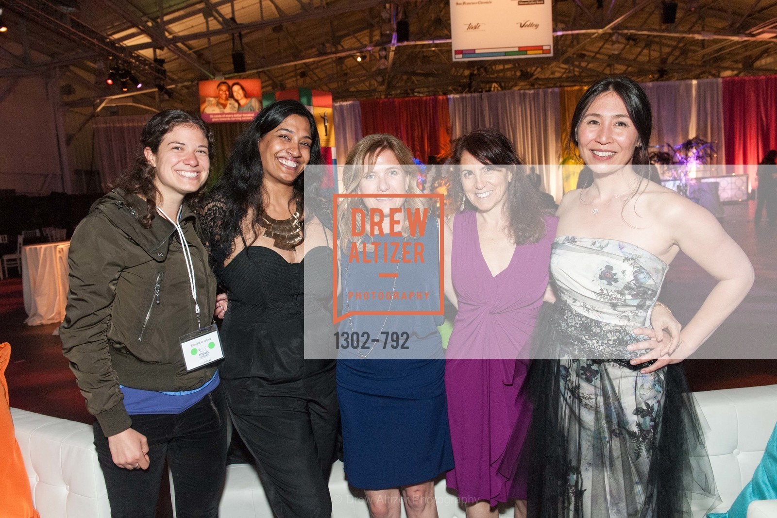 Danielle Goldberg, Neetha Iyer, Jan Busch, Deb Flazer, Vivien Thorp, MEALS ON WHEELS OF SAN FRANCISCO'S 28th Annual Star Chefs and Vintners Gala, US, April 20th, 2015,Drew Altizer, Drew Altizer Photography, full-service agency, private events, San Francisco photographer, photographer california