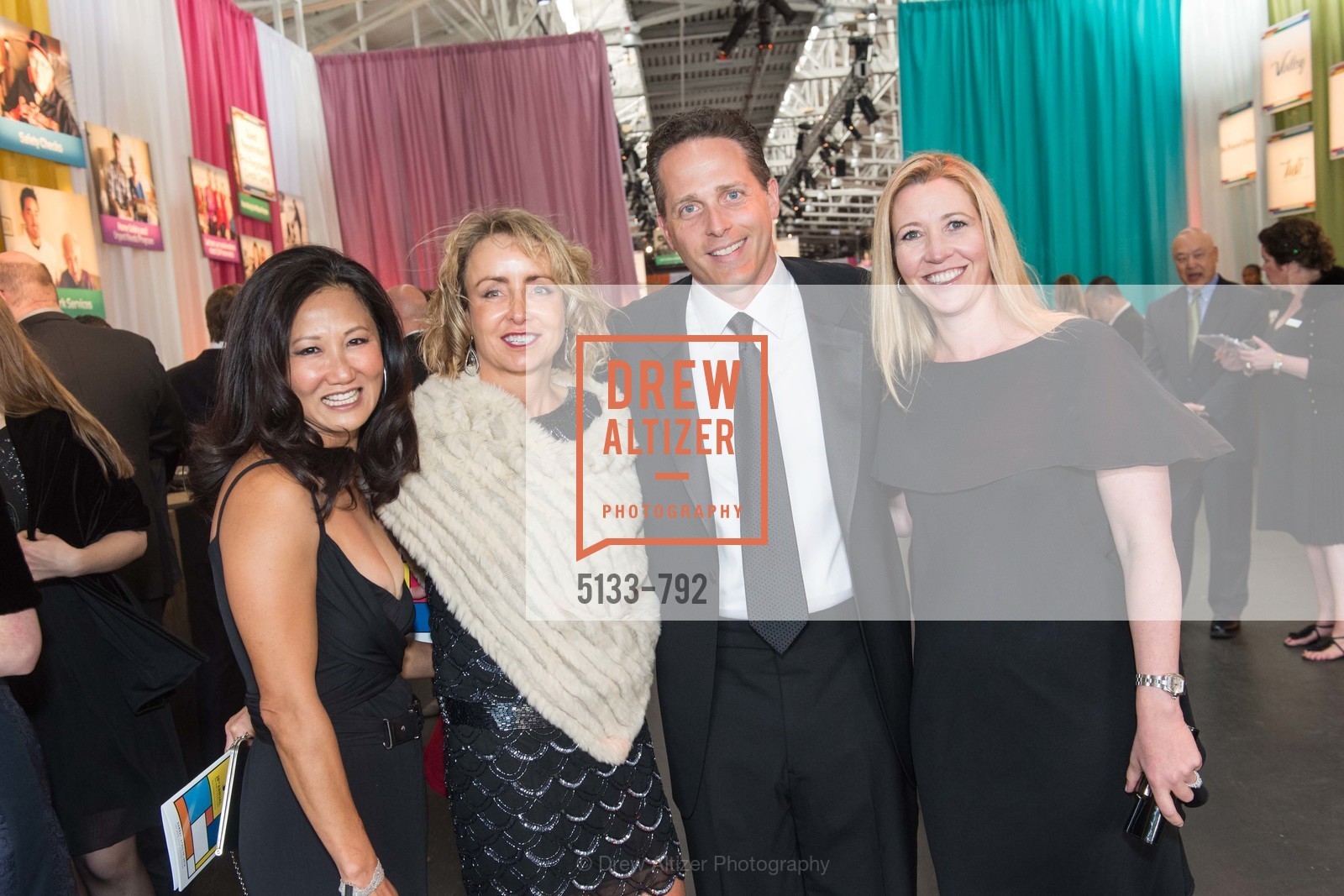 Margot Young, Jennifer Sanders, David Lewis, Jenna Lewis, MEALS ON WHEELS OF SAN FRANCISCO'S 28th Annual Star Chefs and Vintners Gala, US, April 20th, 2015,Drew Altizer, Drew Altizer Photography, full-service agency, private events, San Francisco photographer, photographer california