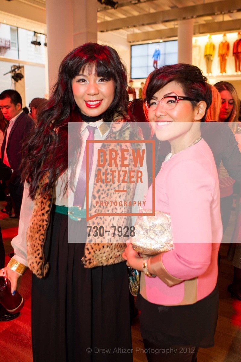 Jenny Ton, Julia Rhee, UNIQLO San Francisco Opens to the Public, Uniqlo Store. 111 Powell Street, October 4th, 2012, Photo #730-7928 Jenny Ton, Julia Rhee, Photo #730-7928