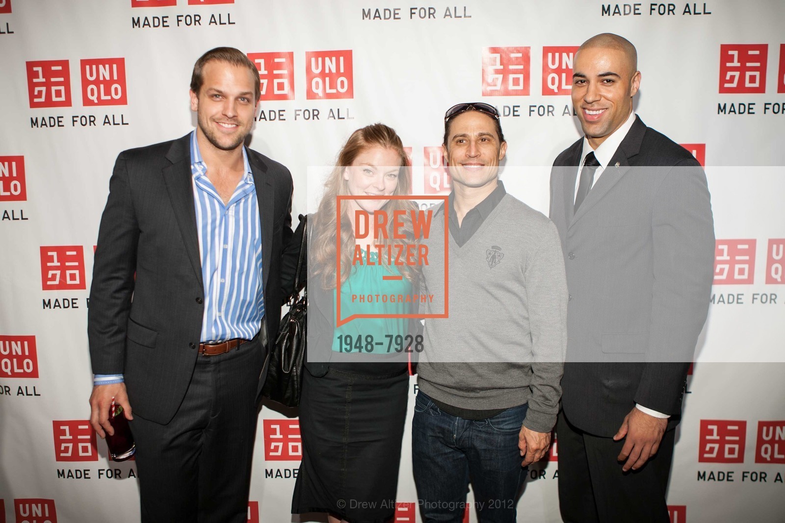 Jessica Rogers, Sebastian Aresguel, UNIQLO San Francisco Opens to the Public, Uniqlo Store. 111 Powell Street, October 4th, 2012, Photo #1948-7928 Jessica Rogers, Sebastian Aresguel, Photo #1948-7928
