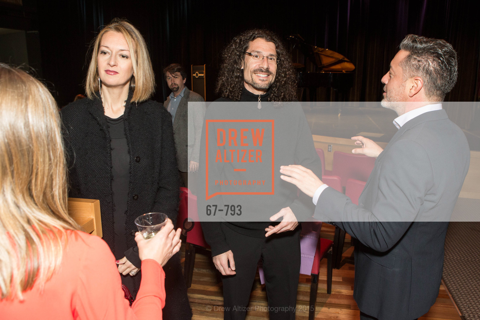 Ileana Facchini, Mitch Shapiro, Carlos Ramirez, SF BRAVO CLUB Sneak Peek at the EXPLORATORIUM, US, April 23rd, 2015, Photo #67-793 Ileana Facchini, Mitch Shapiro, Carlos Ramirez, Photo #67-793