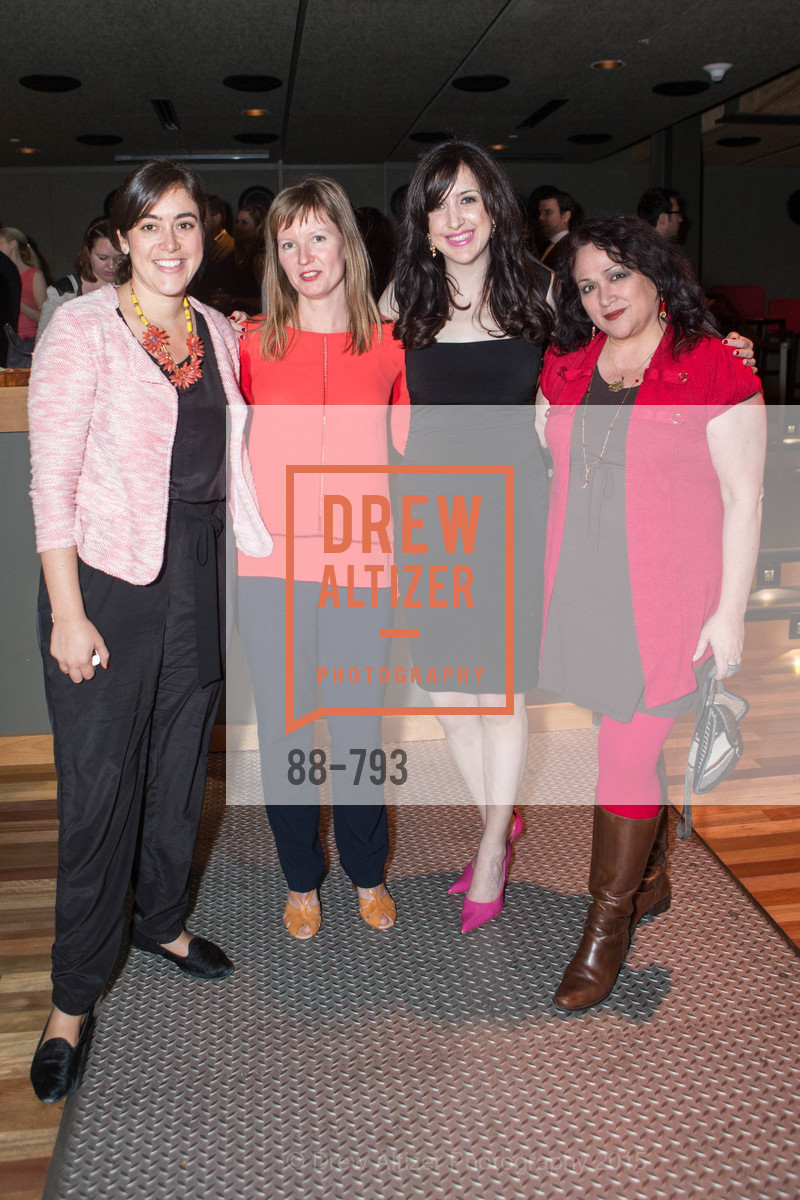 Leah Baumbach, Genevieve Neumuth, Shannon Eliot, Miriam Mendoza Moody, SF BRAVO CLUB Sneak Peek at the EXPLORATORIUM, US, April 23rd, 2015, Photo #88-793 Leah Baumbach, Genevieve Neumuth, Shannon Eliot, Miriam Mendoza Moody, Photo #88-793