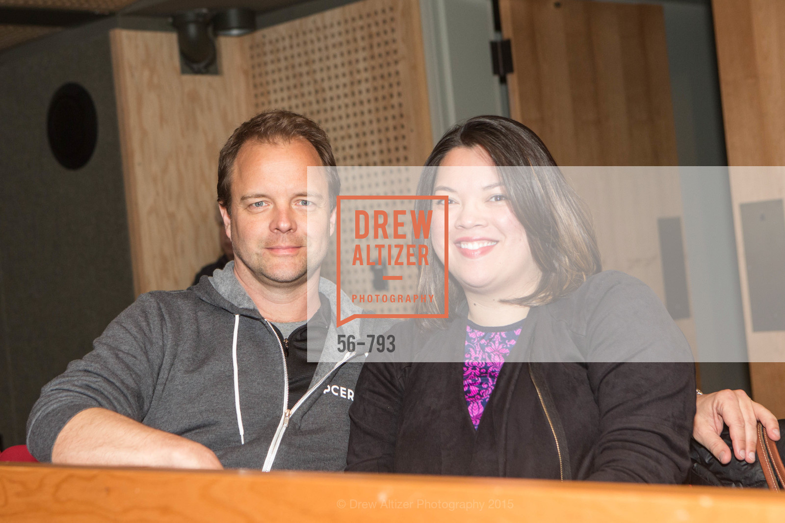 Henry Stapp, Pamela Sevilla, SF BRAVO CLUB Sneak Peek at the EXPLORATORIUM, US, April 23rd, 2015, Photo #56-793 Henry Stapp, Pamela Sevilla, Photo #56-793