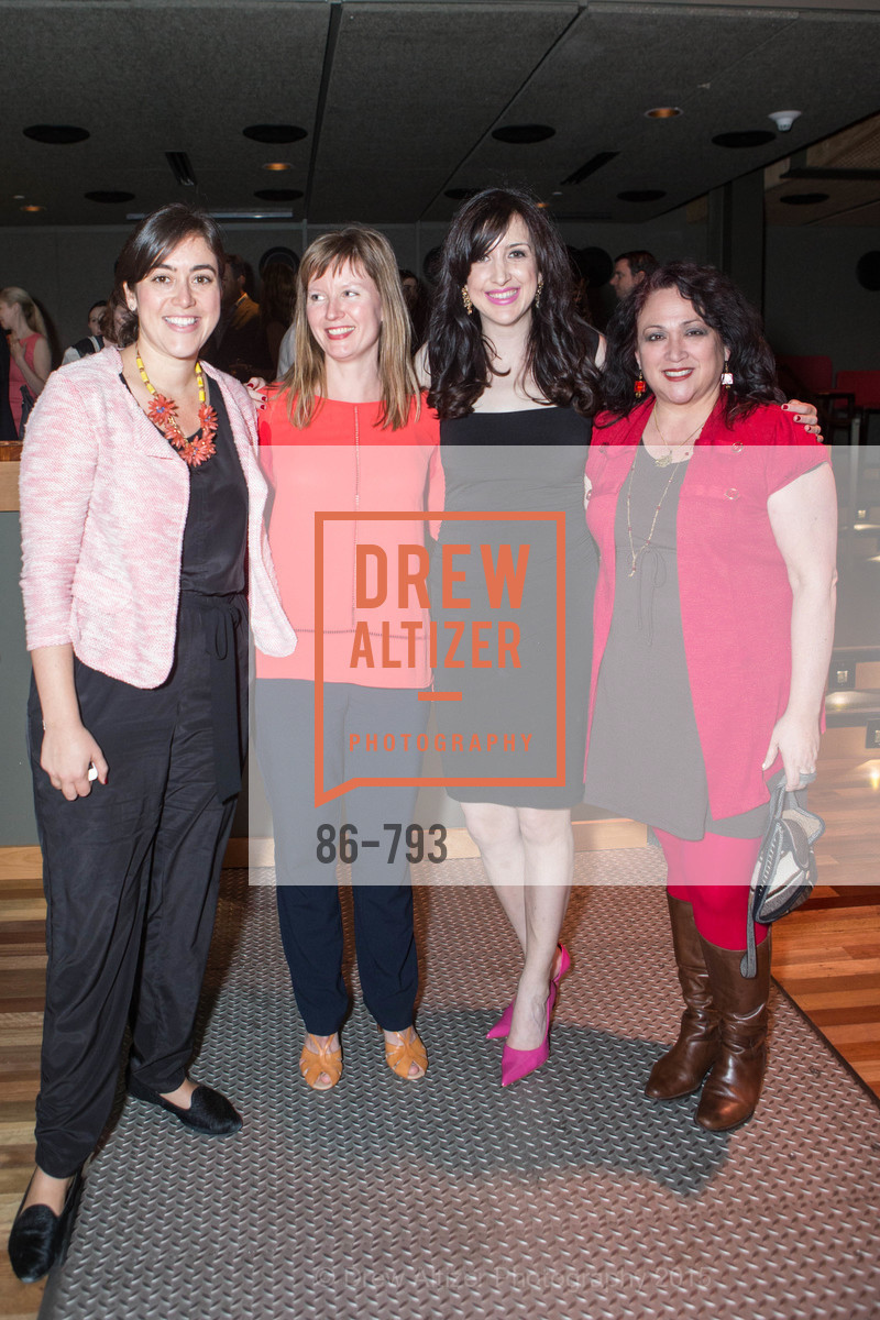Leah Baumbach, Genevieve Neumuth, Shannon Eliot, Miriam Mendoza Moody, SF BRAVO CLUB Sneak Peek at the EXPLORATORIUM, US, April 23rd, 2015, Photo #86-793 Leah Baumbach, Genevieve Neumuth, Shannon Eliot, Miriam Mendoza Moody, Photo #86-793