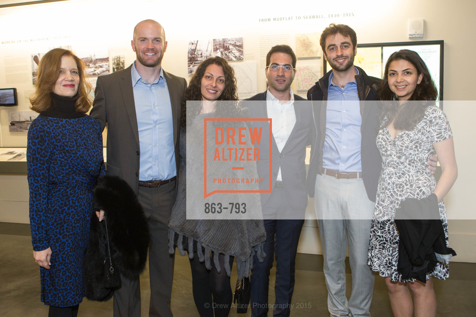 Shelley Bergman, Christopher Cameron, Donatella Taurasi, Nir Kaladero, Shlomo Priymak, Madeleine Douglas, SF BRAVO CLUB Sneak Peek at the EXPLORATORIUM, US, April 23rd, 2015,Drew Altizer, Drew Altizer Photography, full-service agency, private events, San Francisco photographer, photographer california