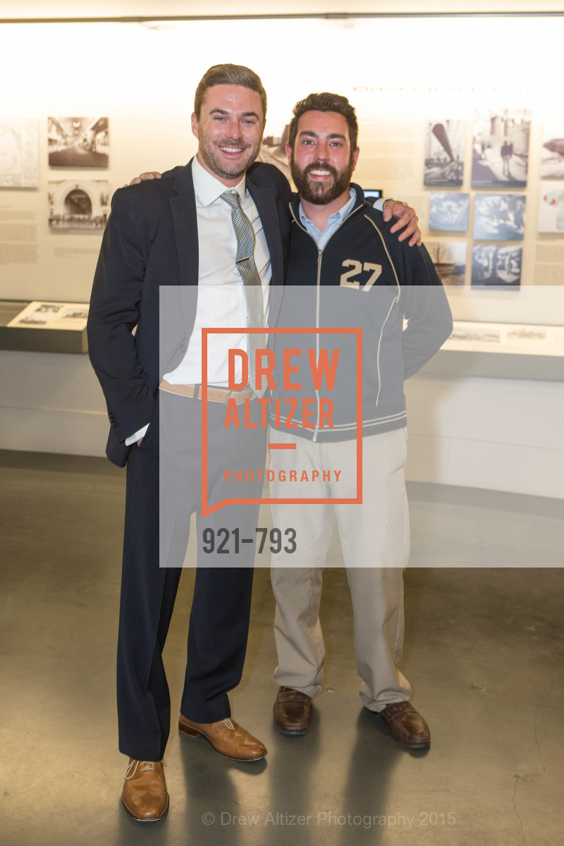 Benjamin Osgood, Kyle Brisby, SF BRAVO CLUB Sneak Peek at the EXPLORATORIUM, US, April 23rd, 2015, Photo #921-793 Benjamin Osgood, Kyle Brisby, Photo #921-793