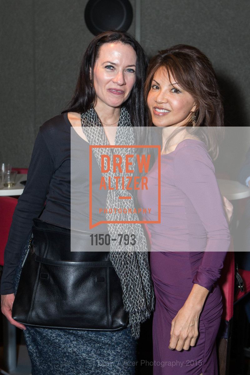 Thais Saint Claire, Jill Nguyen, SF BRAVO CLUB Sneak Peek at the EXPLORATORIUM, US, April 23rd, 2015, Photo #1150-793 Thais Saint Claire, Jill Nguyen, Photo #1150-793