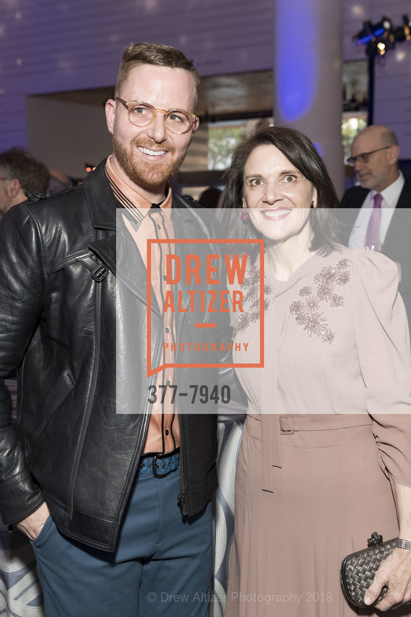 Eric Thorne, Diana Nelson, SFMOMA Director's Circle Dinner 2018, SFMOMA, March 14th, 2018, Photo #377-7940 Eric Thorne, Diana Nelson, Photo #377-7940