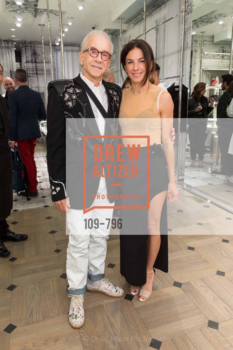 Norman Stone, Sabrina Buell, MAISON MARGIELA San Francisco Boutique Grand Opening Event, US, April 24th, 2015