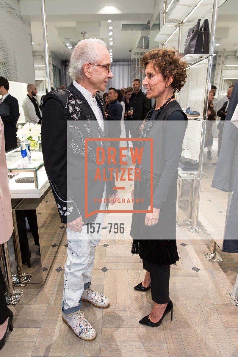 Norman Stone, Monica Voltolina, MAISON MARGIELA San Francisco Boutique Grand Opening Event, US, April 24th, 2015