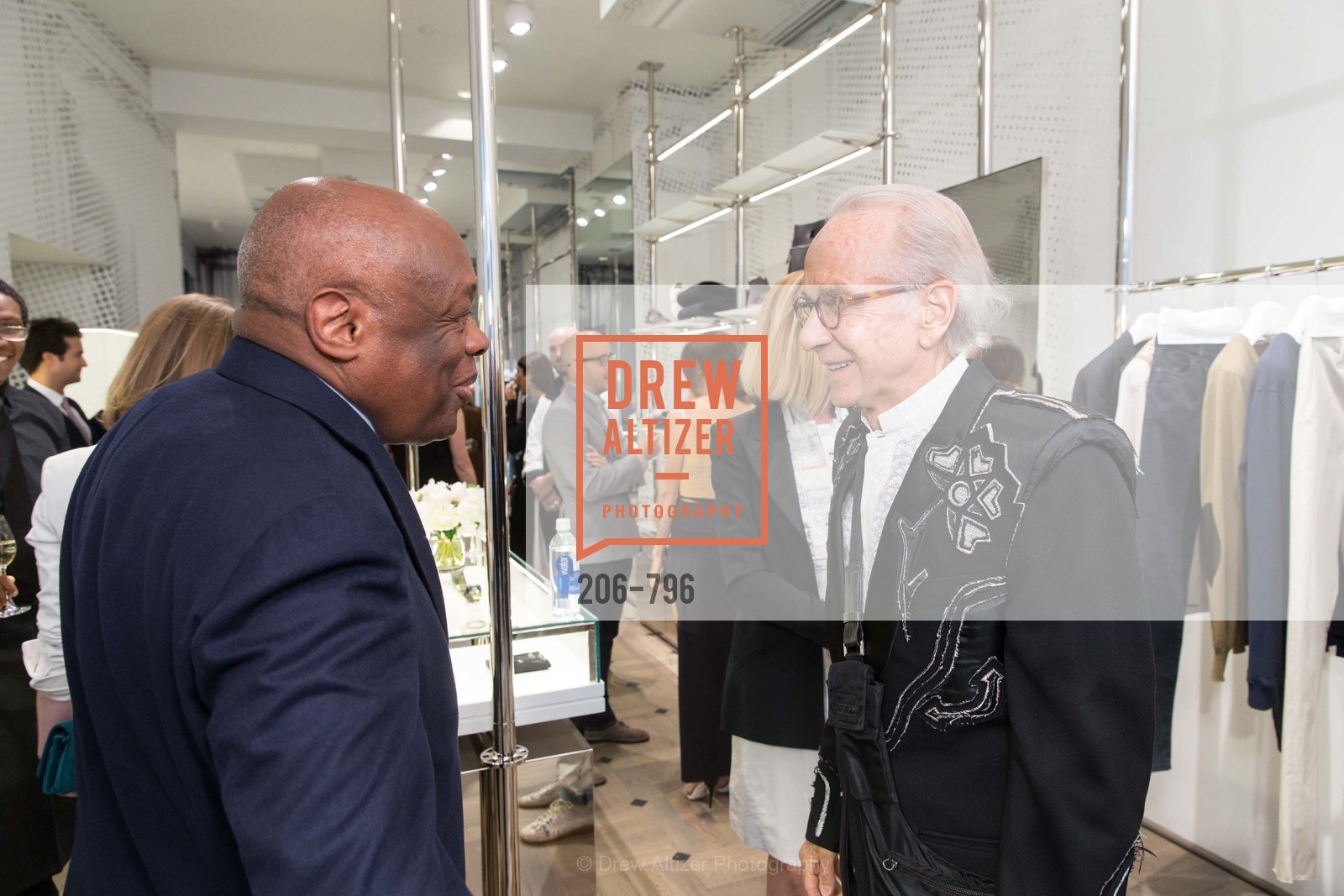 Willie Brown, Norman Stone, MAISON MARGIELA San Francisco Boutique Grand Opening Event, US, April 24th, 2015,Drew Altizer, Drew Altizer Photography, full-service agency, private events, San Francisco photographer, photographer california