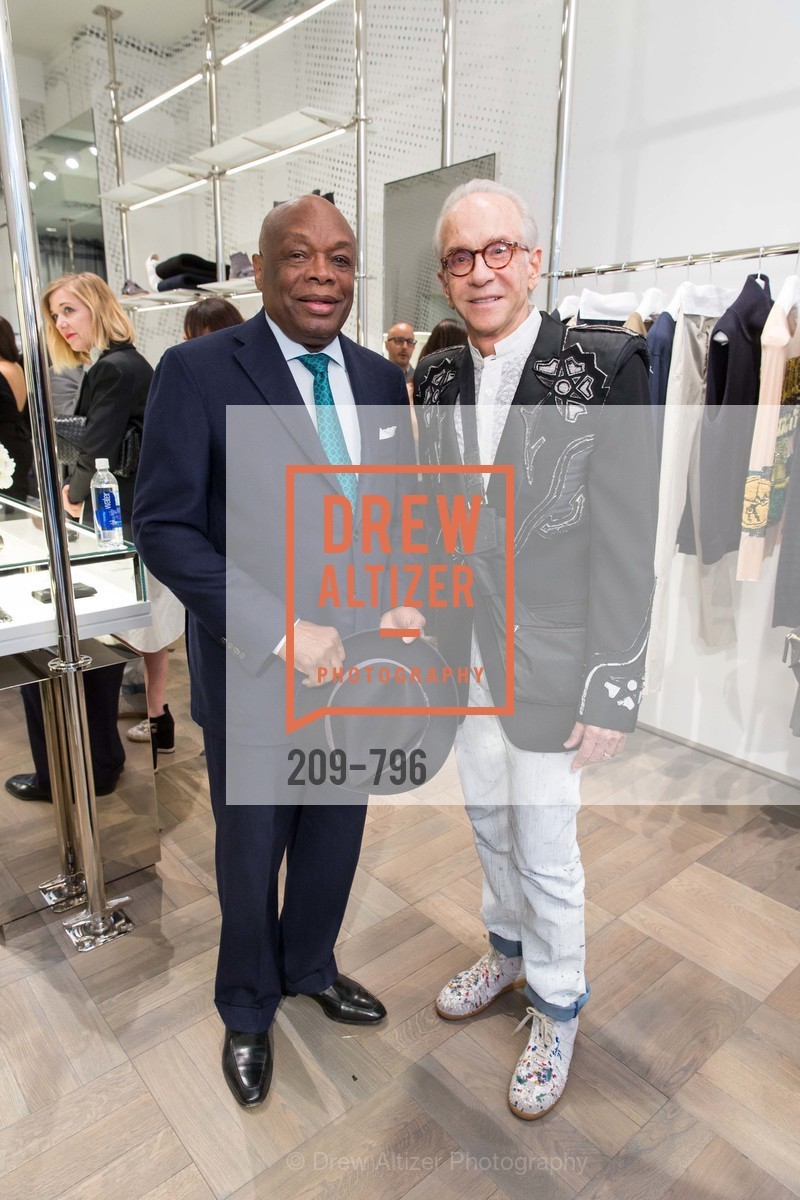 Willie Brown, Norman Stone, MAISON MARGIELA San Francisco Boutique Grand Opening Event, US, April 24th, 2015,Drew Altizer, Drew Altizer Photography, full-service agency, private events, San Francisco photographer, photographer california