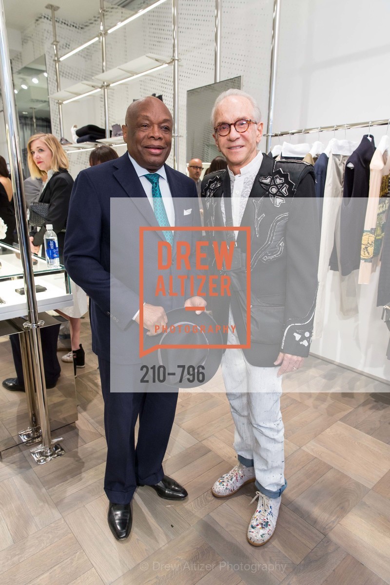 Willie Brown, Norman Stone, MAISON MARGIELA San Francisco Boutique Grand Opening Event, US, April 24th, 2015,Drew Altizer, Drew Altizer Photography, full-service agency, private events, San Francisco photographer, photographer california