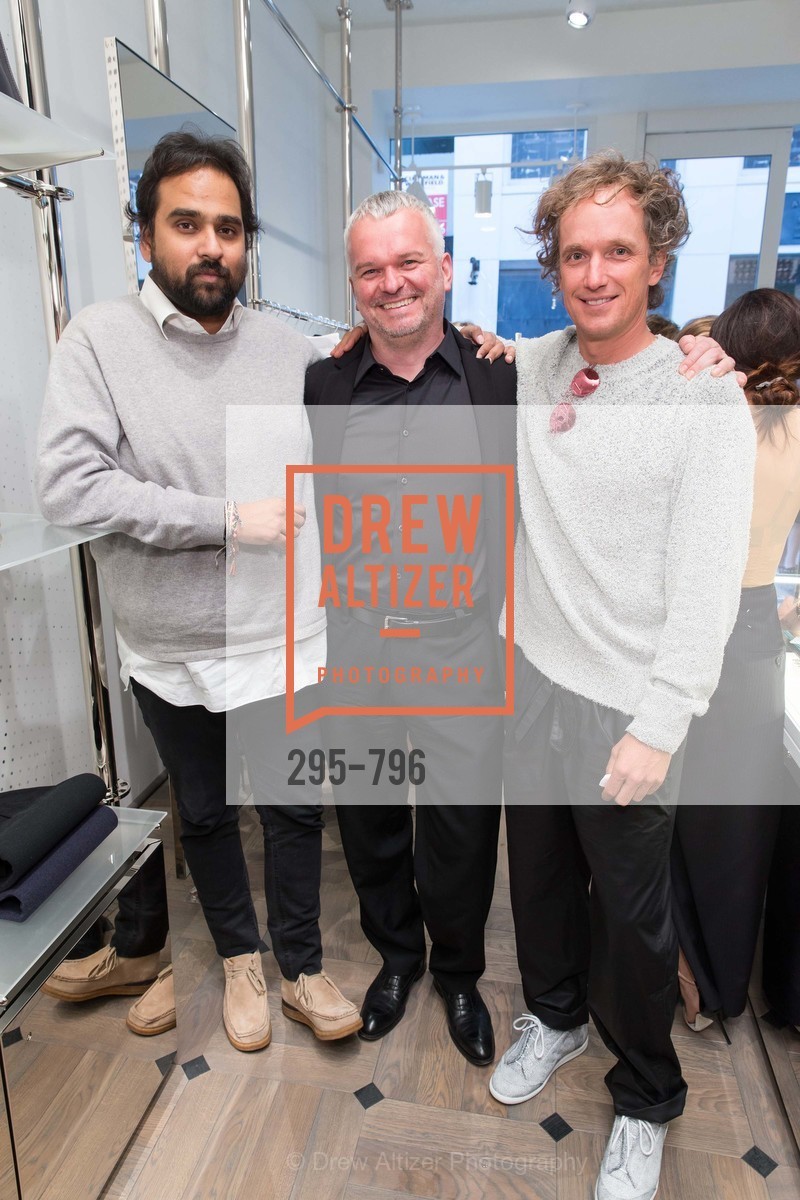Hosain Rahman, Wilhelm Oehl, Yves Behar, MAISON MARGIELA San Francisco Boutique Grand Opening Event, US, April 24th, 2015,Drew Altizer, Drew Altizer Photography, full-service event agency, private events, San Francisco photographer, photographer California