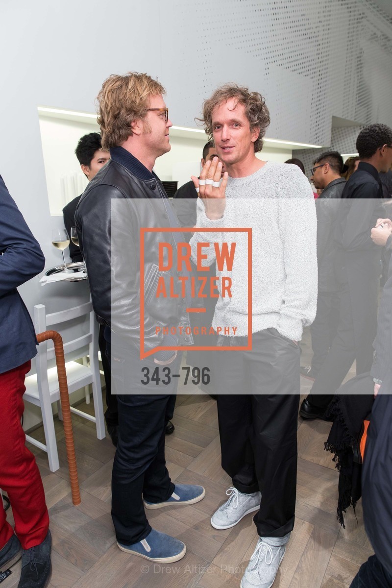 Rico Zorkendorfer, Yves Behar, MAISON MARGIELA San Francisco Boutique Grand Opening Event, US, April 24th, 2015