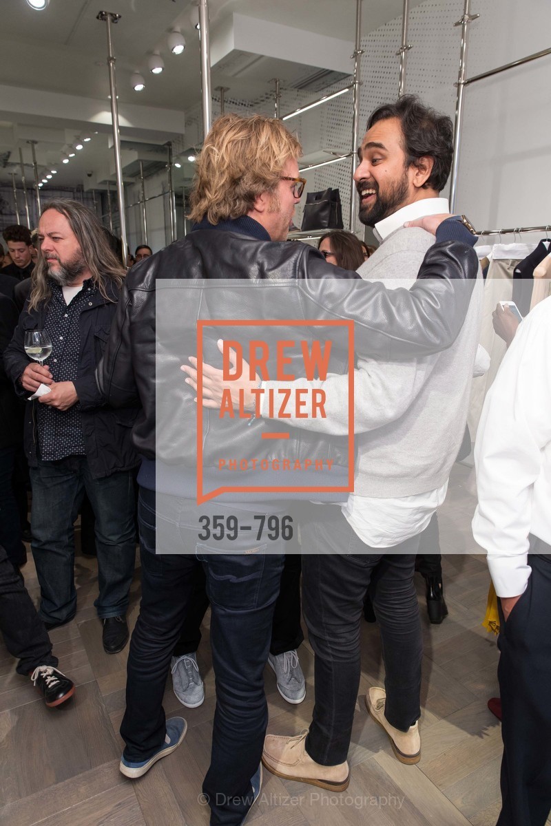 Rico Zorkendorfer, Hosain Rahman, MAISON MARGIELA San Francisco Boutique Grand Opening Event, US, April 24th, 2015, Photo #359-796 Rico Zorkendorfer, Hosain Rahman, Photo #359-796