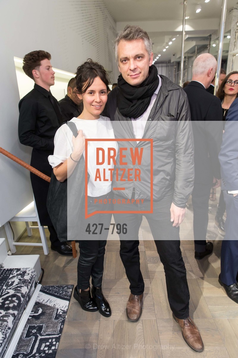 Juana Berrio, Anthony Huberman, MAISON MARGIELA San Francisco Boutique Grand Opening Event, US, April 24th, 2015, Photo #427-796 Juana Berrio, Anthony Huberman, Photo #427-796