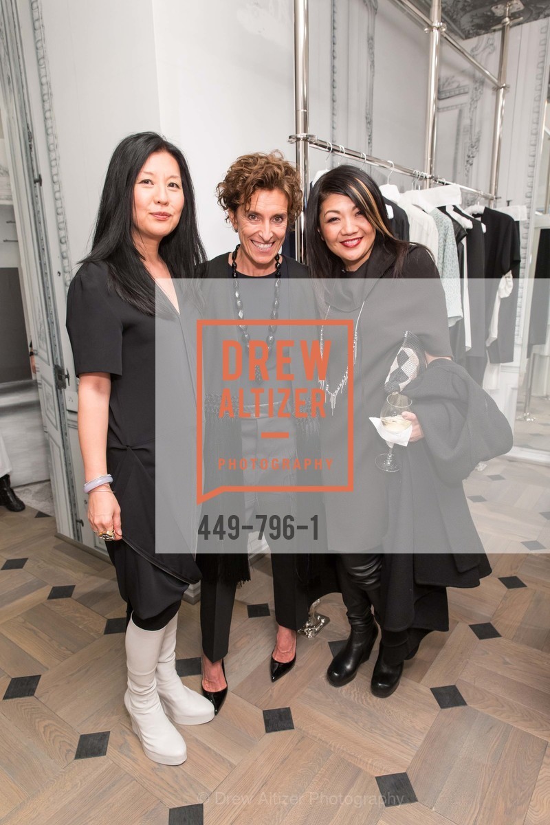 Michelle Min, Monica Voltolina, Betty Lin, MAISON MARGIELA San Francisco Boutique Grand Opening Event, US, April 24th, 2015,Drew Altizer, Drew Altizer Photography, full-service event agency, private events, San Francisco photographer, photographer California
