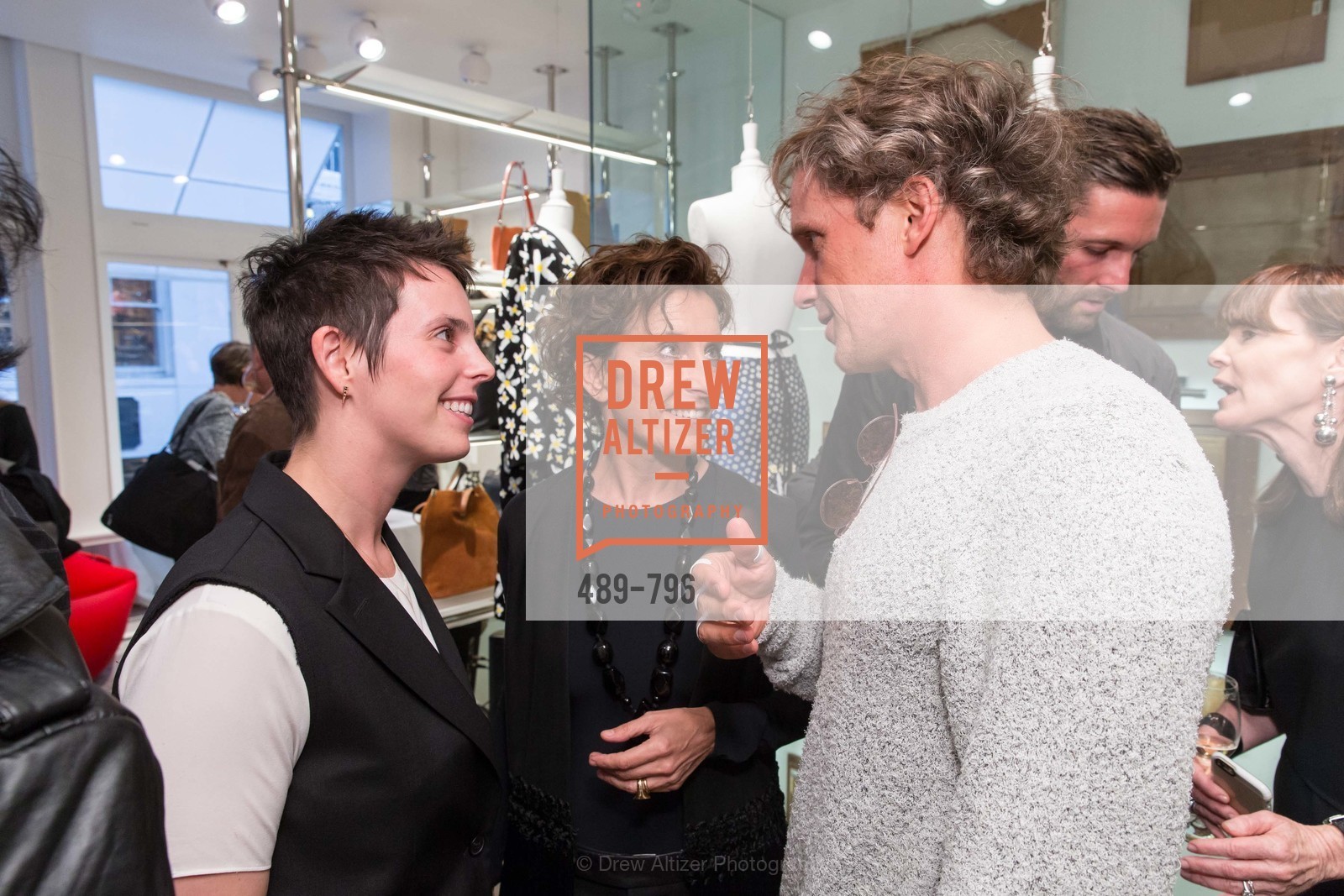 Jessica Silverman, Monica Voltolina, Yves Behar, MAISON MARGIELA San Francisco Boutique Grand Opening Event, US, April 24th, 2015,Drew Altizer, Drew Altizer Photography, full-service agency, private events, San Francisco photographer, photographer california