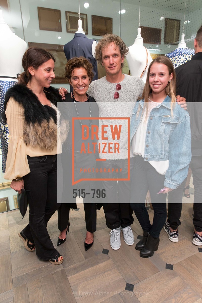 Maca Huneeus, Monica Voltolina, Yves Behar, Antonia Huneeus, MAISON MARGIELA San Francisco Boutique Grand Opening Event, US, April 24th, 2015,Drew Altizer, Drew Altizer Photography, full-service agency, private events, San Francisco photographer, photographer california