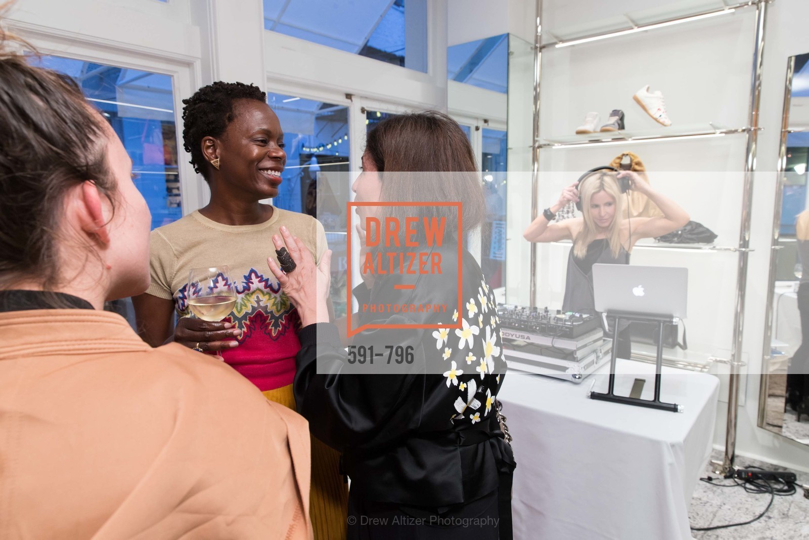 Lola Oladunjoye, Laura Giulini, Lana Adair, MAISON MARGIELA San Francisco Boutique Grand Opening Event, US, April 24th, 2015,Drew Altizer, Drew Altizer Photography, full-service agency, private events, San Francisco photographer, photographer california