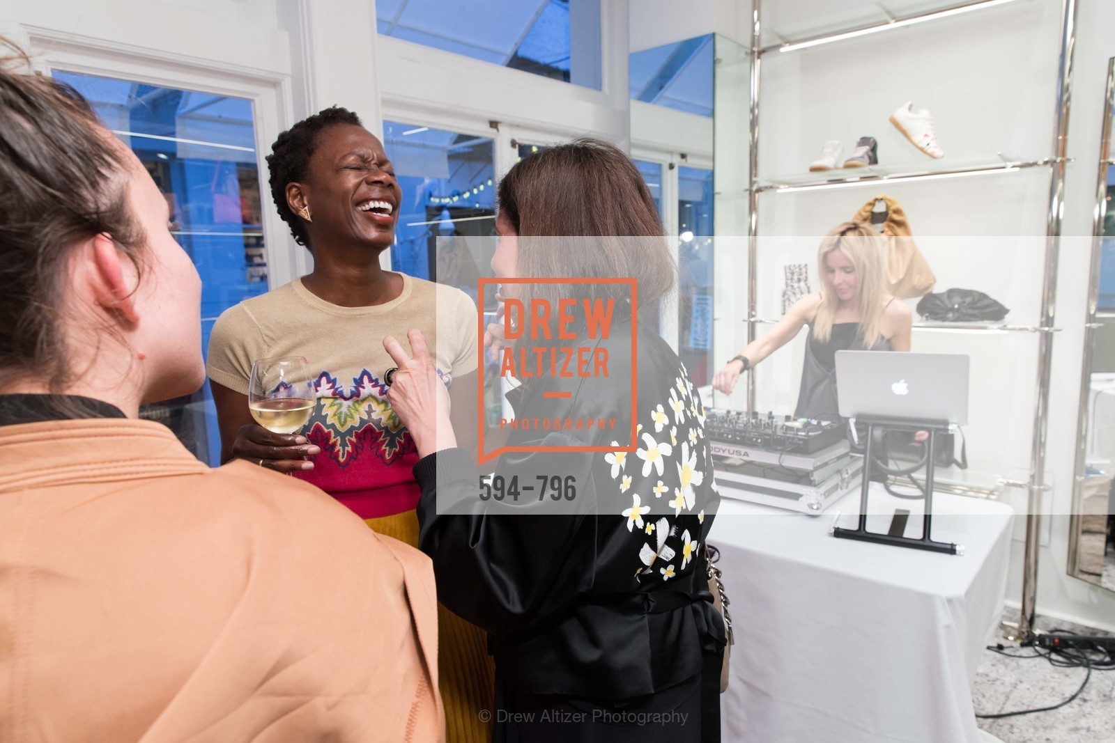 Lola Oladunjoye, Laura Giulini, Lana Adair, MAISON MARGIELA San Francisco Boutique Grand Opening Event, US, April 24th, 2015,Drew Altizer, Drew Altizer Photography, full-service agency, private events, San Francisco photographer, photographer california