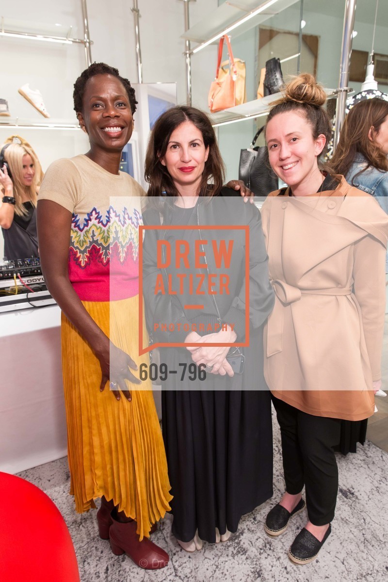 Lola Oladunjoye, Laura Giulini, Iris Kornbluth, MAISON MARGIELA San Francisco Boutique Grand Opening Event, US, April 24th, 2015,Drew Altizer, Drew Altizer Photography, full-service agency, private events, San Francisco photographer, photographer california