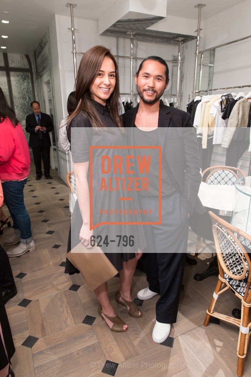 Margaret Holcomb, Ian Raz, MAISON MARGIELA San Francisco Boutique Grand Opening Event, US, April 24th, 2015