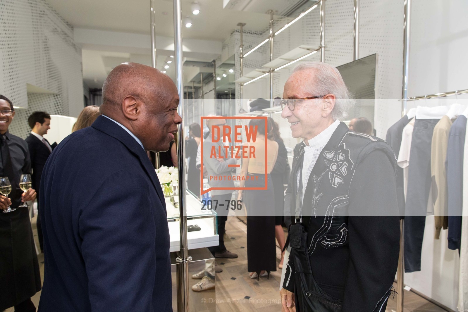 Willie Brown, Norman Stone, MAISON MARGIELA San Francisco Boutique Grand Opening Event, US, April 24th, 2015,Drew Altizer, Drew Altizer Photography, full-service agency, private events, San Francisco photographer, photographer california
