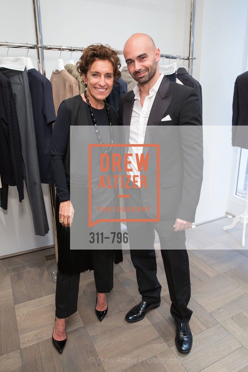 Monica Voltolina, Matteo Comunalazzi, MAISON MARGIELA San Francisco Boutique Grand Opening Event, US, April 24th, 2015, Photo #311-796 Monica Voltolina, Matteo Comunalazzi, Photo #311-796