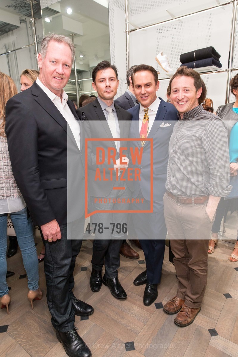 Michael Murphy, Damian Matthews, Joel Goodrich, Stephen Haskell, MAISON MARGIELA San Francisco Boutique Grand Opening Event, US, April 24th, 2015,Drew Altizer, Drew Altizer Photography, full-service agency, private events, San Francisco photographer, photographer california