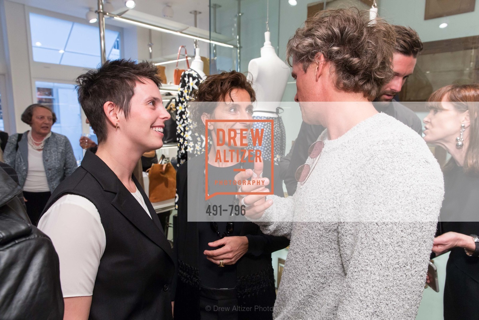 Jessica Silverman, Monica Voltolina, Yves Behar, MAISON MARGIELA San Francisco Boutique Grand Opening Event, US, April 24th, 2015,Drew Altizer, Drew Altizer Photography, full-service agency, private events, San Francisco photographer, photographer california