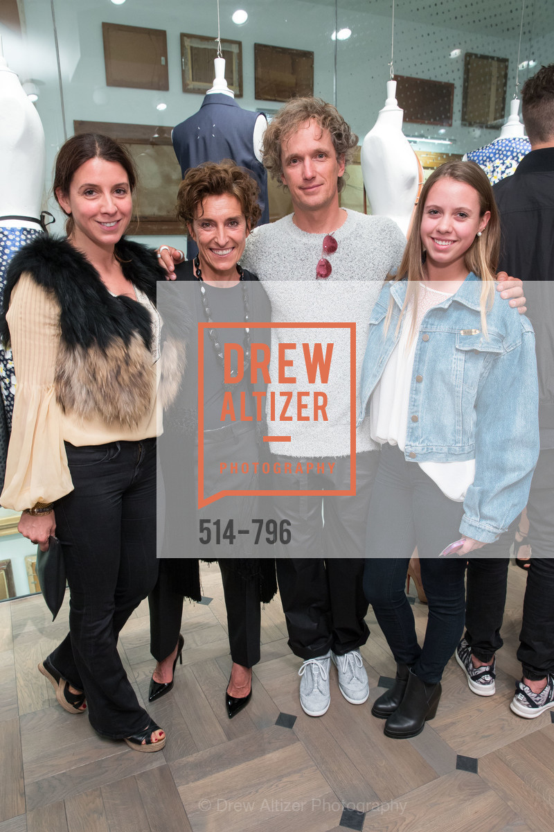 Maca Huneeus, Monica Voltolina, Yves Behar, Antonia Huneeus, MAISON MARGIELA San Francisco Boutique Grand Opening Event, US, April 24th, 2015,Drew Altizer, Drew Altizer Photography, full-service agency, private events, San Francisco photographer, photographer california