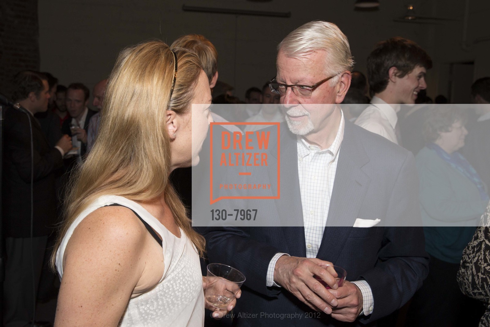 Jane Batzofin, Vaughn Walker, A.C.T. "8 The Marriage of Equality" Screening, The Geary Theatert, October 7th, 2012, Photo #130-7967 Jane Batzofin, Vaughn Walker, Photo #130-7967
