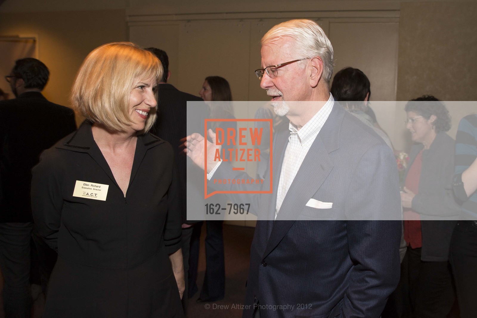 Ellen Richard, Vaughn Walker, A.C.T. "8 The Marriage of Equality" Screening, The Geary Theatert, October 7th, 2012, Photo #162-7967 Ellen Richard, Vaughn Walker, Photo #162-7967