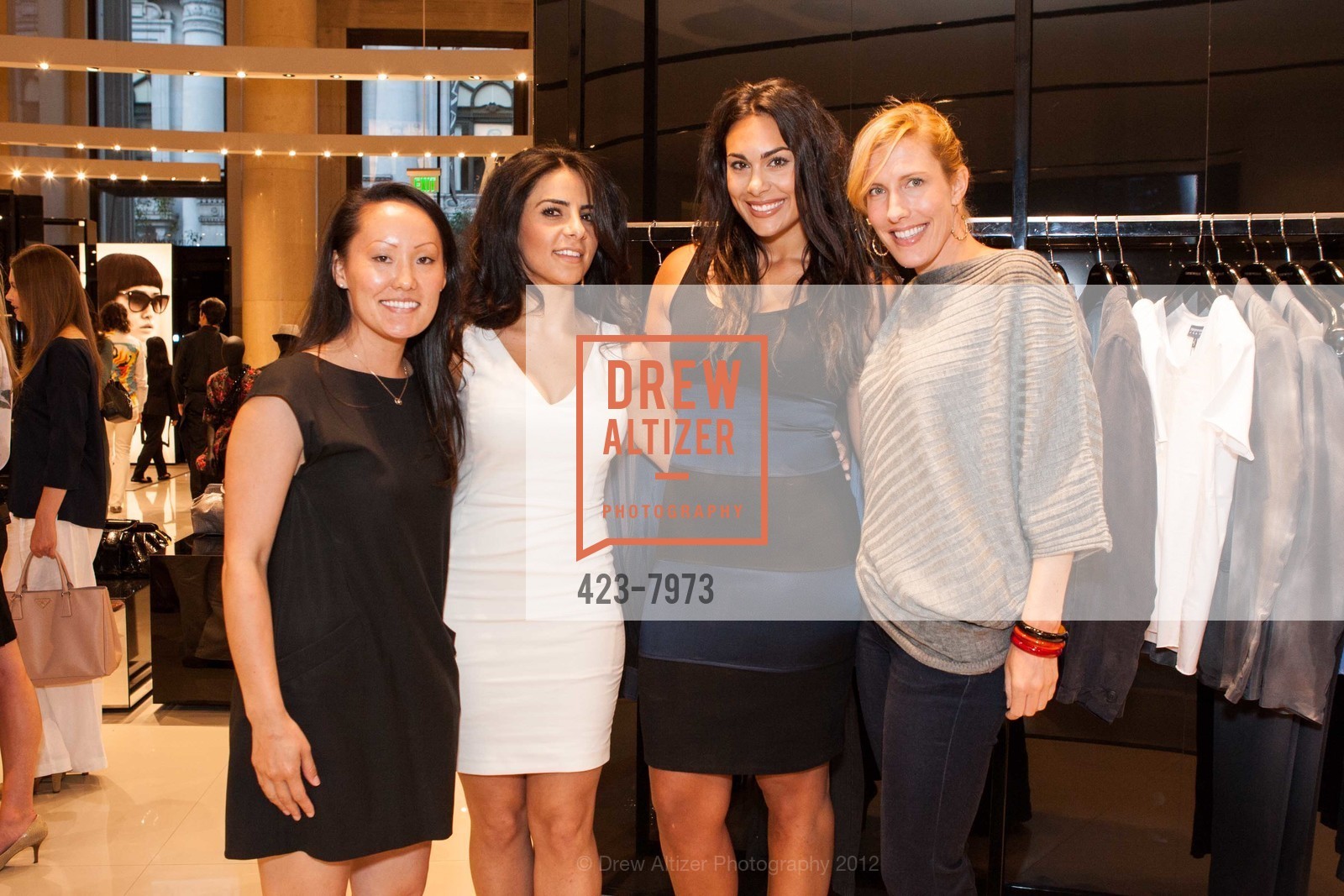 Liz Brusca, Victoria Najjar, Libby Leffler, LeBaron Meyers, EMPORIO ARMANI Hosts the SFMOMA 2012 Modern Ball After-Party, US, June 20th, 2012, Photo #423-7973 Liz Brusca, Victoria Najjar, Libby Leffler, LeBaron Meyers, Photo #423-7973