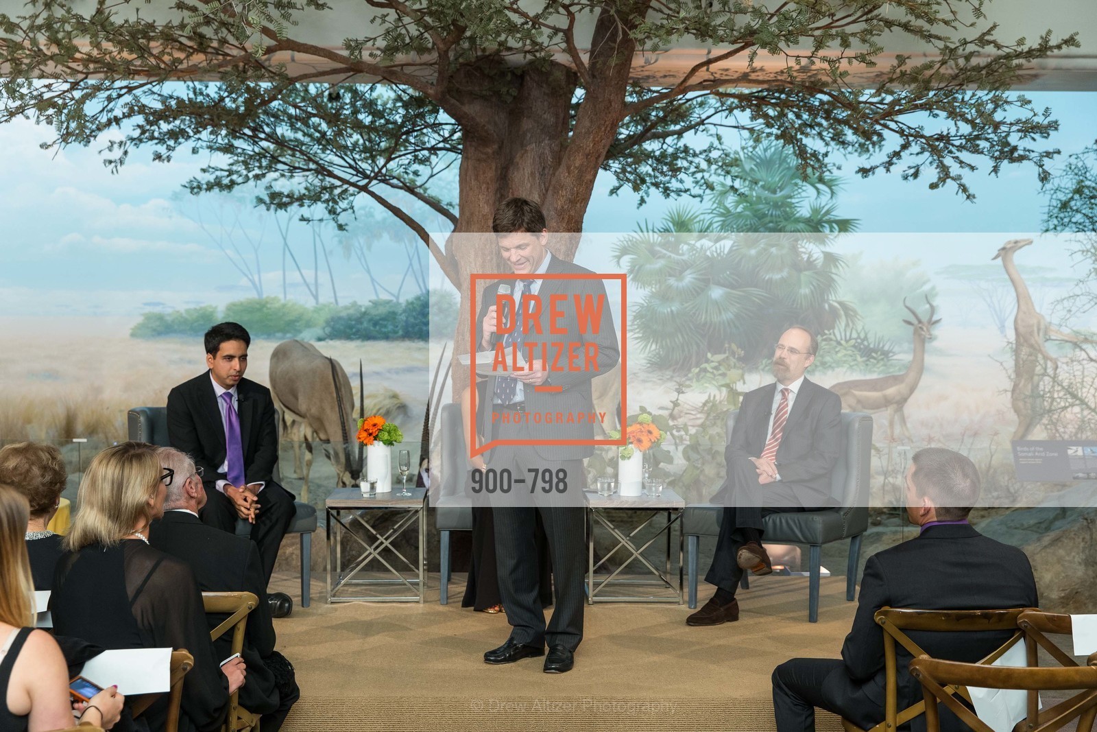 Sal Khan, Bill Duhamel, Adam Messinger, CALIFORNIA ACADEMY OF SCIENCES - Big Bang Gala 2015, US, April 24th, 2015,Drew Altizer, Drew Altizer Photography, full-service agency, private events, San Francisco photographer, photographer california