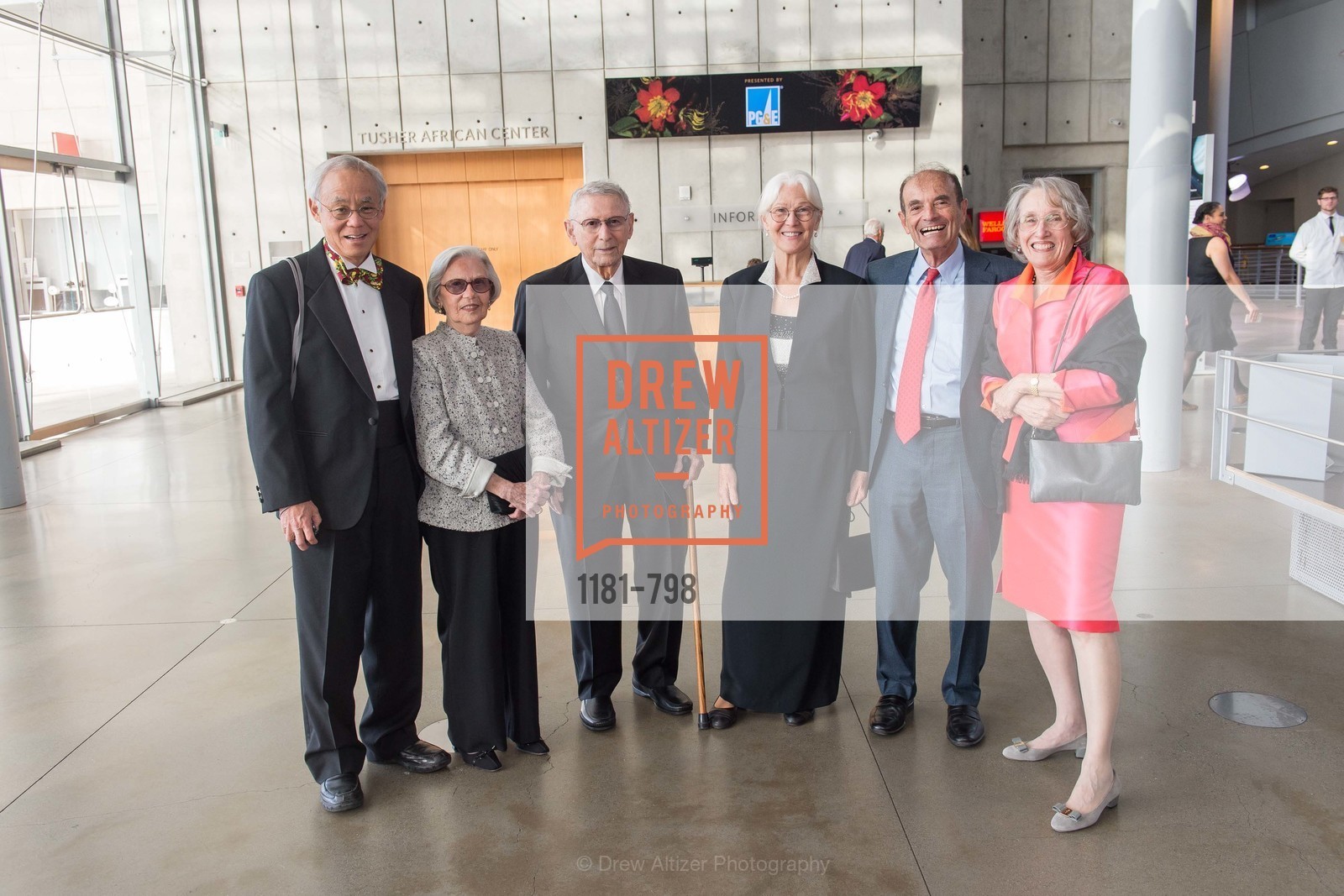 Gil Chu, Andrea Stryer, Lubert Stryer, Sharon Long, Paul Berg, Mildred Berg, CALIFORNIA ACADEMY OF SCIENCES - Big Bang Gala 2015, US, April 24th, 2015,Drew Altizer, Drew Altizer Photography, full-service agency, private events, San Francisco photographer, photographer california