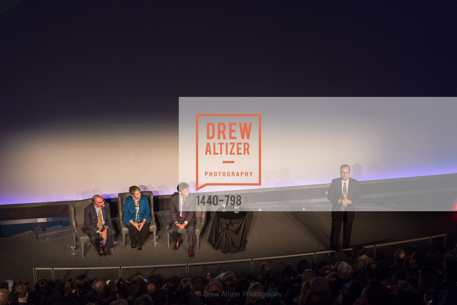 Larry Brilliant, Janet Napolitano, Milton Chen, CALIFORNIA ACADEMY OF SCIENCES - Big Bang Gala 2015, US, April 24th, 2015,Drew Altizer, Drew Altizer Photography, full-service agency, private events, San Francisco photographer, photographer california