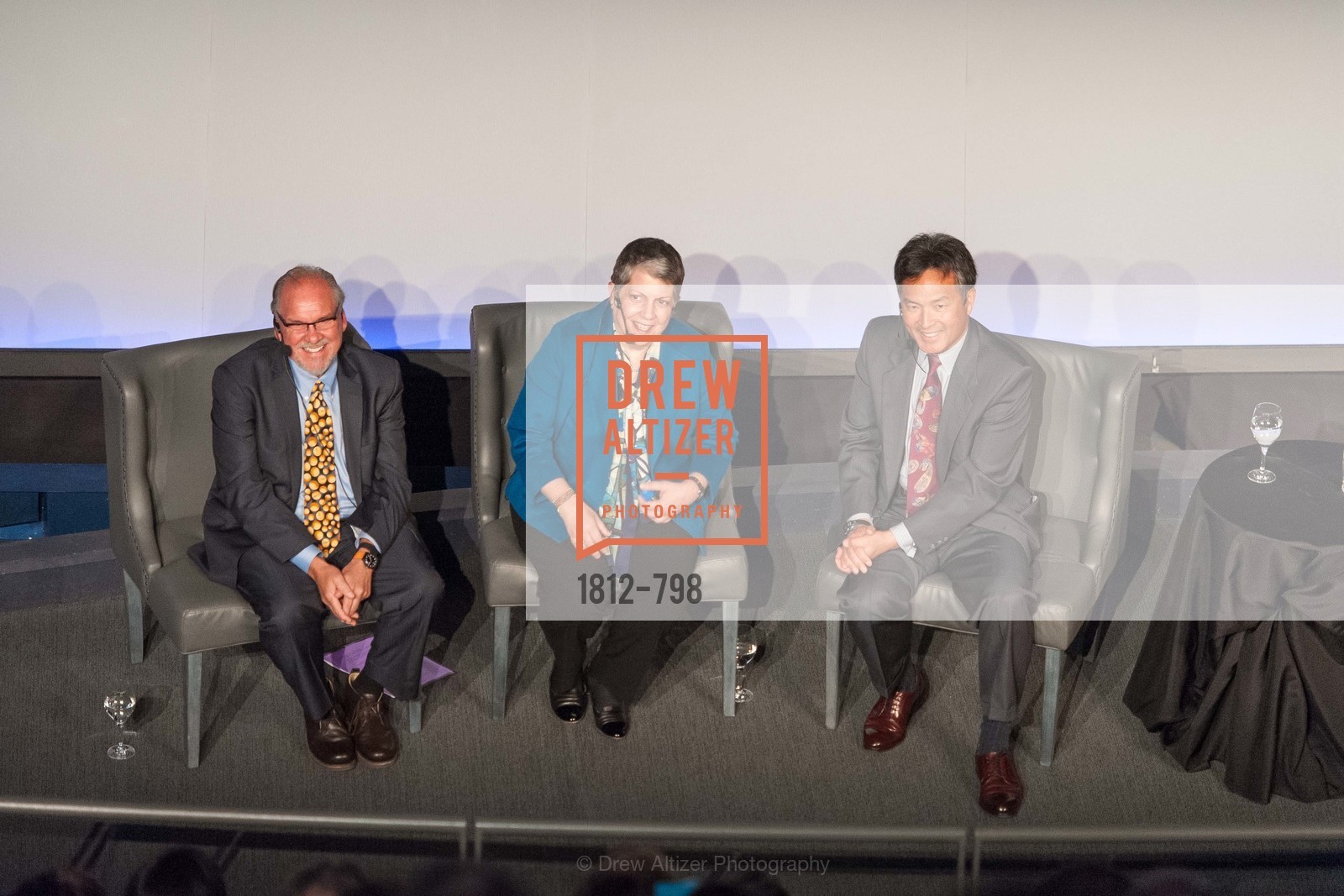 Larry Brilliant, Janet Napolitano, Milton Chen, CALIFORNIA ACADEMY OF SCIENCES - Big Bang Gala 2015, US, April 24th, 2015,Drew Altizer, Drew Altizer Photography, full-service agency, private events, San Francisco photographer, photographer california