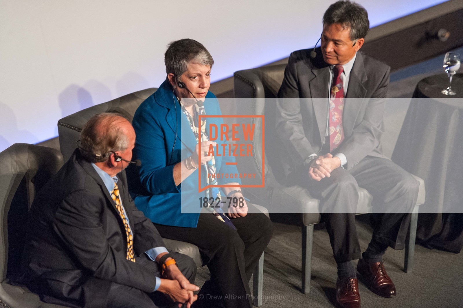 Larry Brilliant, Janet Napolitano, Milton Chen, CALIFORNIA ACADEMY OF SCIENCES - Big Bang Gala 2015, US, April 24th, 2015,Drew Altizer, Drew Altizer Photography, full-service agency, private events, San Francisco photographer, photographer california