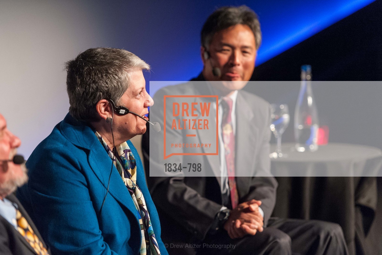 Janet Napolitano, Milton Chen, CALIFORNIA ACADEMY OF SCIENCES - Big Bang Gala 2015, US, April 24th, 2015,Drew Altizer, Drew Altizer Photography, full-service agency, private events, San Francisco photographer, photographer california