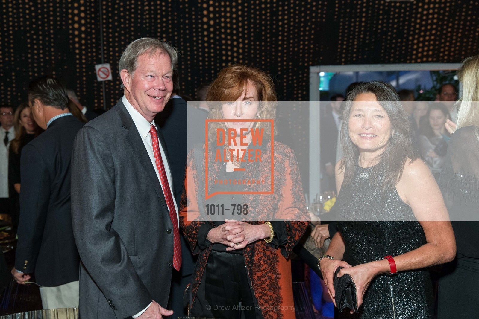 George Jewett, Brenda Jewett, Kathleen Volkmann, CALIFORNIA ACADEMY OF SCIENCES - Big Bang Gala 2015, US, April 24th, 2015