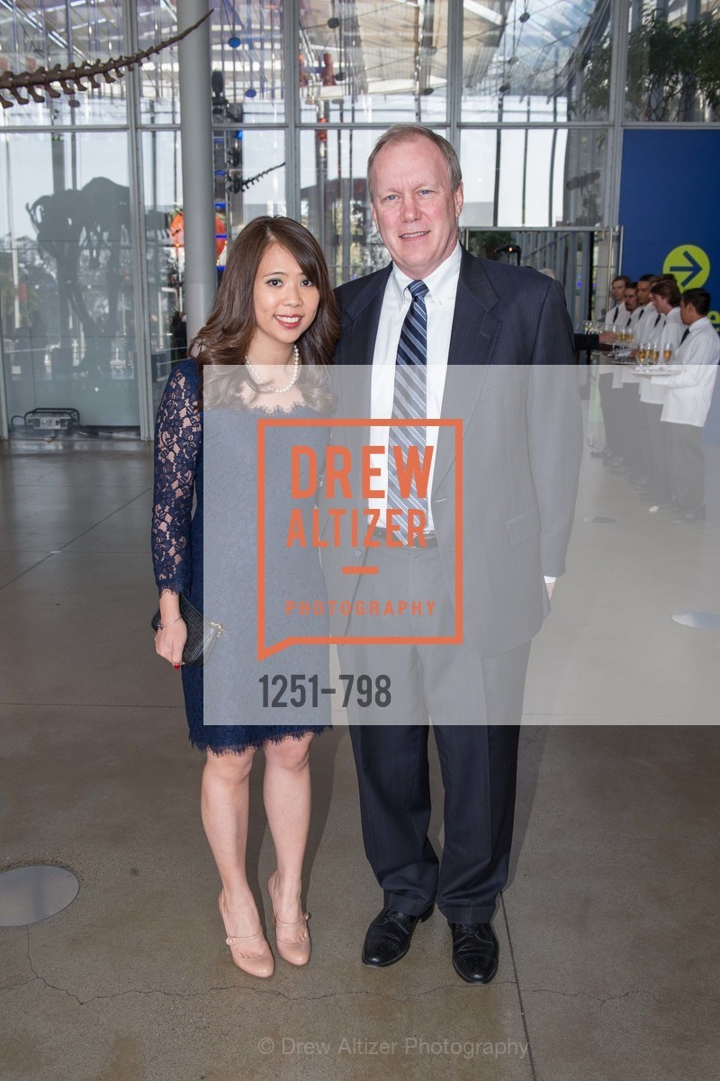 Phoebe Leong, Bill Arndt, CALIFORNIA ACADEMY OF SCIENCES - Big Bang Gala 2015, US, April 24th, 2015, Photo #1251-798 Phoebe Leong, Bill Arndt, Photo #1251-798