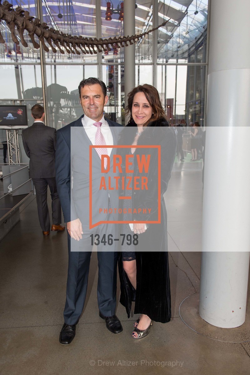 Mark Gibbon, Aggie Varady, CALIFORNIA ACADEMY OF SCIENCES - Big Bang Gala 2015, US, April 24th, 2015, Photo #1346-798 Mark Gibbon, Aggie Varady, Photo #1346-798
