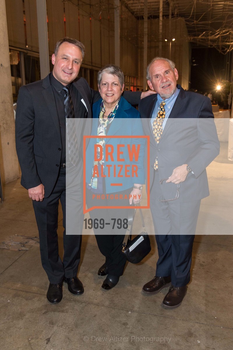 Jon Foley, Janet Napolitano, Larry Brilliant, CALIFORNIA ACADEMY OF SCIENCES - Big Bang Gala 2015, US, April 24th, 2015,Drew Altizer, Drew Altizer Photography, full-service agency, private events, San Francisco photographer, photographer california