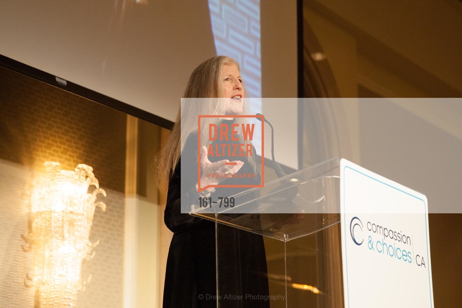 Leah Garchik, COMPASSION & CHOICES - Empowerment Luncheon, US, April 24th, 2015, Photo #161-799 Leah Garchik, Photo #161-799